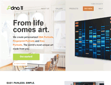 Tablet Screenshot of dna11.com